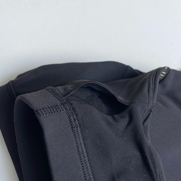 Lululemon Athletica Arise Bra Black Gold Padded Racerback Bra size 12 NEW - Picture 5 of 8